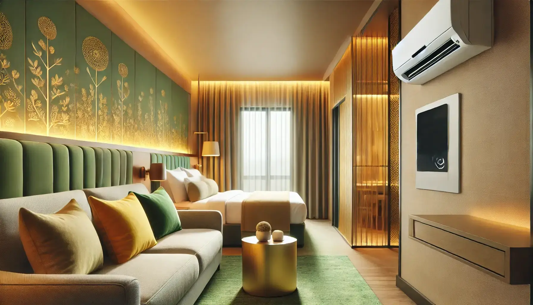 hotel room smart ac controls